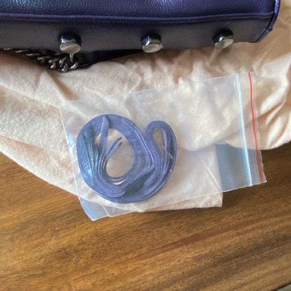 BNWT Rebecca Minkoff Purple Crossbody Bag - Picture 10 of 16